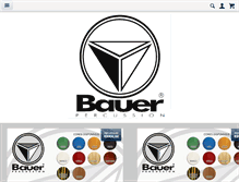 Tablet Screenshot of bauermusicstore.com